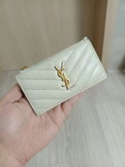 s*e様 ジャンク品！イヴサンローラン長財布 Vステッチ - メルカリ
