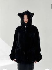 DimMoire【ディムモアール】BABY SHEEPファーパーカーII 黒 - メルカリ