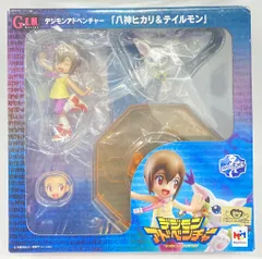 メガハウス G.E.M. デジモンアドベンチャー 八神ヒカリ&テイルモン 初回カード入り PVC