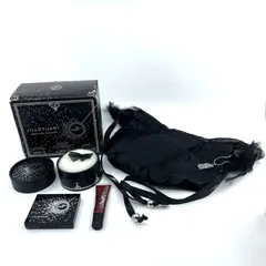 JILLSTUART 限定品 ブラックチュール コレクション センシュアルクリスタルフローラルの香り モデリングルーセントアイズ ブラックチュール / シマリング パフュームド フェイス＆ボディパウダー / ドレスド リップグロス 【管理No.K 13004】