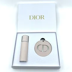 DIOR ディオール Miss Dior ミス ディオール トラベル スプレー セット ロゴ刻印 カナージュ / ブルーミング ブーケ オードゥ トワレ EDT 香水 フレグランス SP アトマイザー / ラウンド ミラー 鏡 【管理No.K 13004】