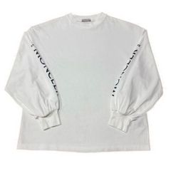 美品〕モンクレール ハイク HYKE ホワイト XS 長袖Tシャツ 5S465 