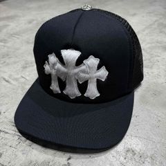Chrome Hearts トリプルクロス セメタリー トラッカーキャップ - メルカリ