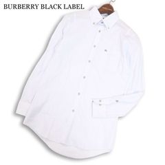 BURBERRY BLACK LABEL バーバリー ブラックレーベル ホース刺繍☆ 長袖 
