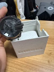 DIESEL メガ チーフ クロノグラフ メタル時計 DZ4282