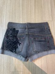 MOUSSY BEP HEART DENIM ショーツ デニム - メルカリ