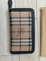 未使用品 BURBERRY 長財布 ブラック バーバリーチェック 239 - メルカリ