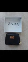 ザラ ブラック 二つ折り財布 ZARA BASICのサムネイル