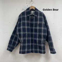 ゴールデンベア 80s USA製 ウール  オンブレチェック ジャケット ベルト レザー メンズ M ISItems【USED】【古着】【中古】50156911のサムネイル