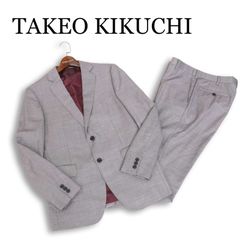 □極美品□タケオキクチ サマー スーツ セットアップ シティセッター