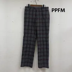 ピーピーエフエム チェック柄 パンツ ポリ レーヨン ボトムス 35-14pc43 メンズ 表記無し ISItems【USED】【古着】【中古】50156927のサムネイル