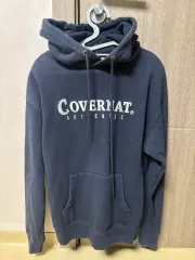COVERNAT フードTシャツ ネイビー sのサムネイル