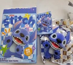 MINISO ディズニー スティッチ ミントチョコ ぬいぐるみキーホルダー
