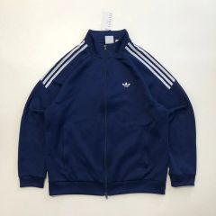 新品 adidasアディダスネイビーオーバーサイズ トラックジャージXL SST 