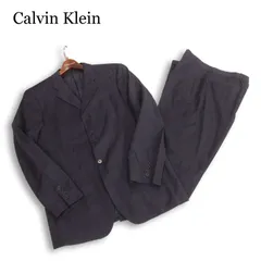 Calvin Klein カルバンクライン 通年 総裏★ 3B セットアップ スーツ Sz.38/33　メンズ ビジネスのサムネイル