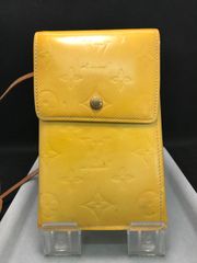 Louis Vuitton イエロー 三つ折り財布.パリの店で購入品 LOUIS VUITTON ルイヴィトン 三つ折り財布 ショルダーウォレット