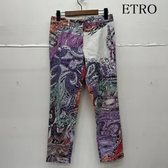 エトロ ペイズリー 総柄 スリム  ストレッチ パンツ レディース 40 ISItems【USED】【古着】【中古】50156978のサムネイル