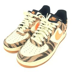 ナイキ エアフォース1 オレンジ ゼブラ ダクタリ AIR FORCE 1 - メルカリ