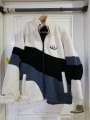 冬・季節の変わり目・春 フリース キルティング ダウン ジャケット 新品 バスト64