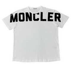 モンクレール ロゴ ホワイト S 長袖Tシャツ 国内正規品 5S468 - メルカリ