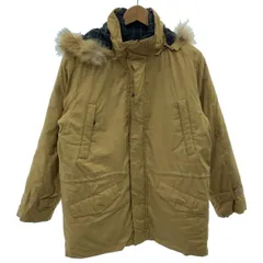 【中古】　CHAPS RALPH LAUREN　ダウンジャケット　90s vintage　90年代　OLD　ナイロンジャンパー　リバーシブル　ライナー取り外し可能　フード　フルジップ　無地　古着　/1603