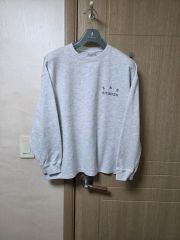 SATUR グレー 長袖ヘンリーネック - メルカリ