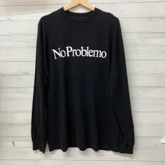 No Problemo ノープレブレモ 長袖Tシャツ 60022-03 No Problemo LS Tee -BLACK 25SS メンズ XLサイズ ブラック