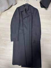 ヨウジヤマモト プールオム 23aw アーミーギャバ トレンチコート yohji