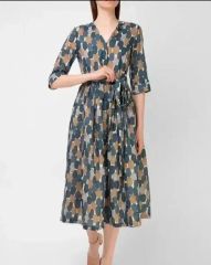 未使用】Sybilla シビラ カレイドスコーププリントドレス ワンピースM