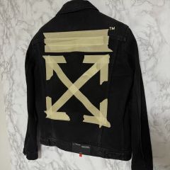 伝説モデル OFF-WHITE ミリタリージャケット 迷彩 オフホワイト - メルカリ