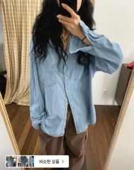 ニコアンド ビッグデニムシャツ misayoさんプロデュース - メルカリ