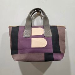 BALLY BOOTHBAY トートバッグ 幾何学模様キャンバストートバッグ