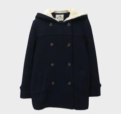 ダンシングハート ふんわり可愛い おリボン付き ショート丈 コート 