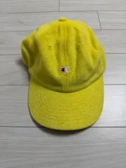 チャンピオン イエロー ベースボールキャップ ウール 帽子