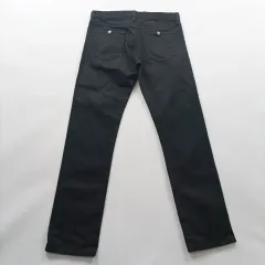 UNIQLO ユニクロ デニム ズボン サイズ30 スリム ストレート ブラックデニム メンズ デニムパンツ A9317