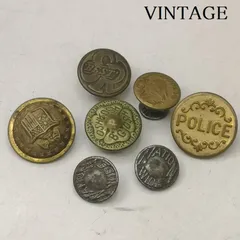 ヴィンテージ アンティーク ミリタリー ボタン 7個セット メンズ - ISItems【USED】【古着】【中古】50157036のサムネイル