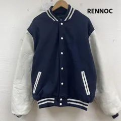 古着 RENNOC USA製 スタジアム ジャンパー 袖 レザー スタジャン メンズ XL ISItems【USED】【古着】【中古】50157159のサムネイル