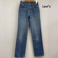 リーバイス 80s USA製 26501-0119 242 ボタンフライ デニム パンツ レディース 30インチ ISItems【USED】【古着】【中古】50157180
