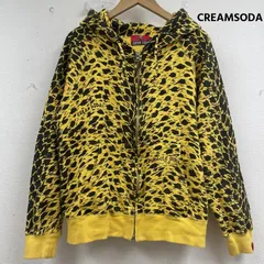 クリームソーダ レオパード ヒョウ柄 ダブル ジップ パーカー メンズ L ISItems【USED】【古着】【中古】50157189のサムネイル