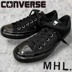 MHL. マーガレットハウエル CONVERSE コンバース 別注モデル ALL STAR US OX オールスター ローカット スニーカー シューズ 595-2270500 定価1.7万 ブラック▲053▼50819m06