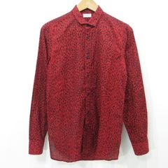 3997【シルク100・美品】イタリア製 サンローラン スター刺繍 総柄