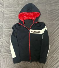 クリリン様専用 MONCLER モンクレール パーカー M ネイビー - メルカリ