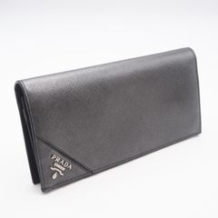 ★3日以内返品可★ 未使用 PRADA プラダ テスート レザー コンパクトウォレット 1ML018 二つ折り財布 ブラック ホワイト ナイロン サフィアーノ メンズ ☆3日以内返品可☆ 未使用 PRADA プラダ テスート レザー コンパクト