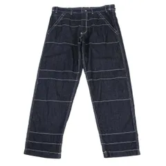 コムデギャルソン シャツCOMME des GARCONS SHIRT ホワイトステッチ切替デニムパンツ インディゴMのサムネイル