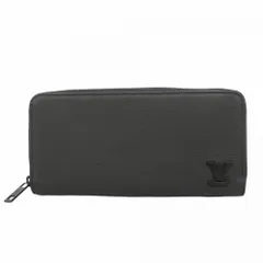 ルイ・ヴィトン(Louis Vuitton) ルイ・ヴィトン 長財布 アエログラム ジッピーウォレットホリゾンタル M80334 ブラックメンズ