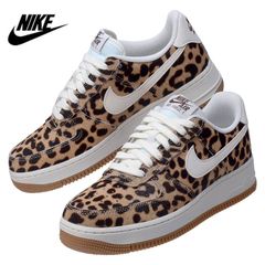 NIKE 26 エアフォース ヒョウ柄 IB7695 メル暗闇 - メルカリ