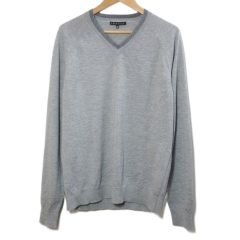 現行25AW美品】セオリー ニット モックネック グレー 洗える メリノ