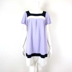 イエナ IENA 25SS スカーフプリントポンチョシャツ 長袖 リネン混