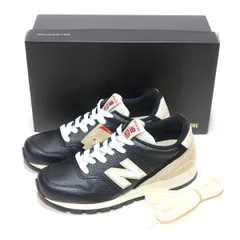 AIME LEON DORE x NEW BALANCE U996BW BLACK LEATHER MADE IN USA ( エメ レオン ドレ x コラボ ニューバランス 996 ブラック 黒 レザー アメリカ製 )