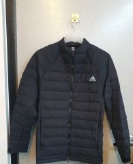 adidas IM6466 ブラック ダウンジャケット L - メルカリ